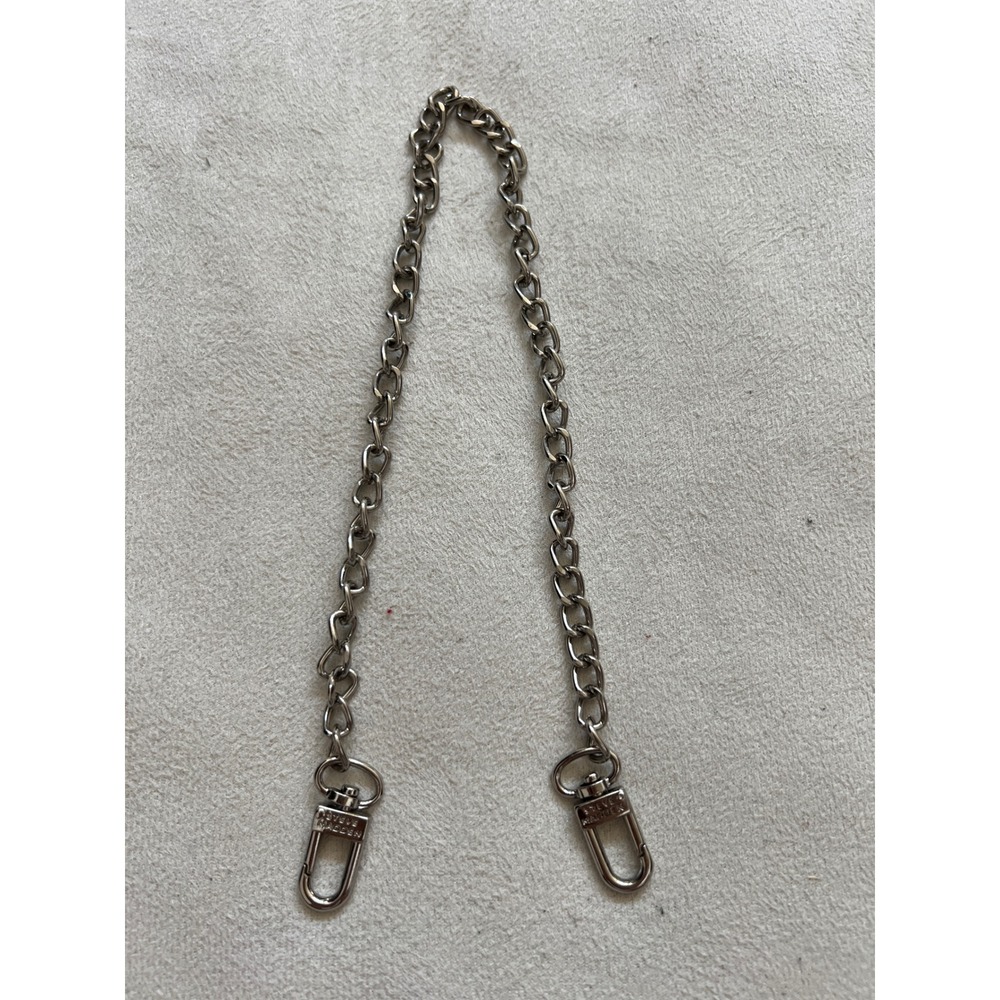 Steve Madden Silver Curb Chain Purse Strap Replacement Swivel Lobster Clasps